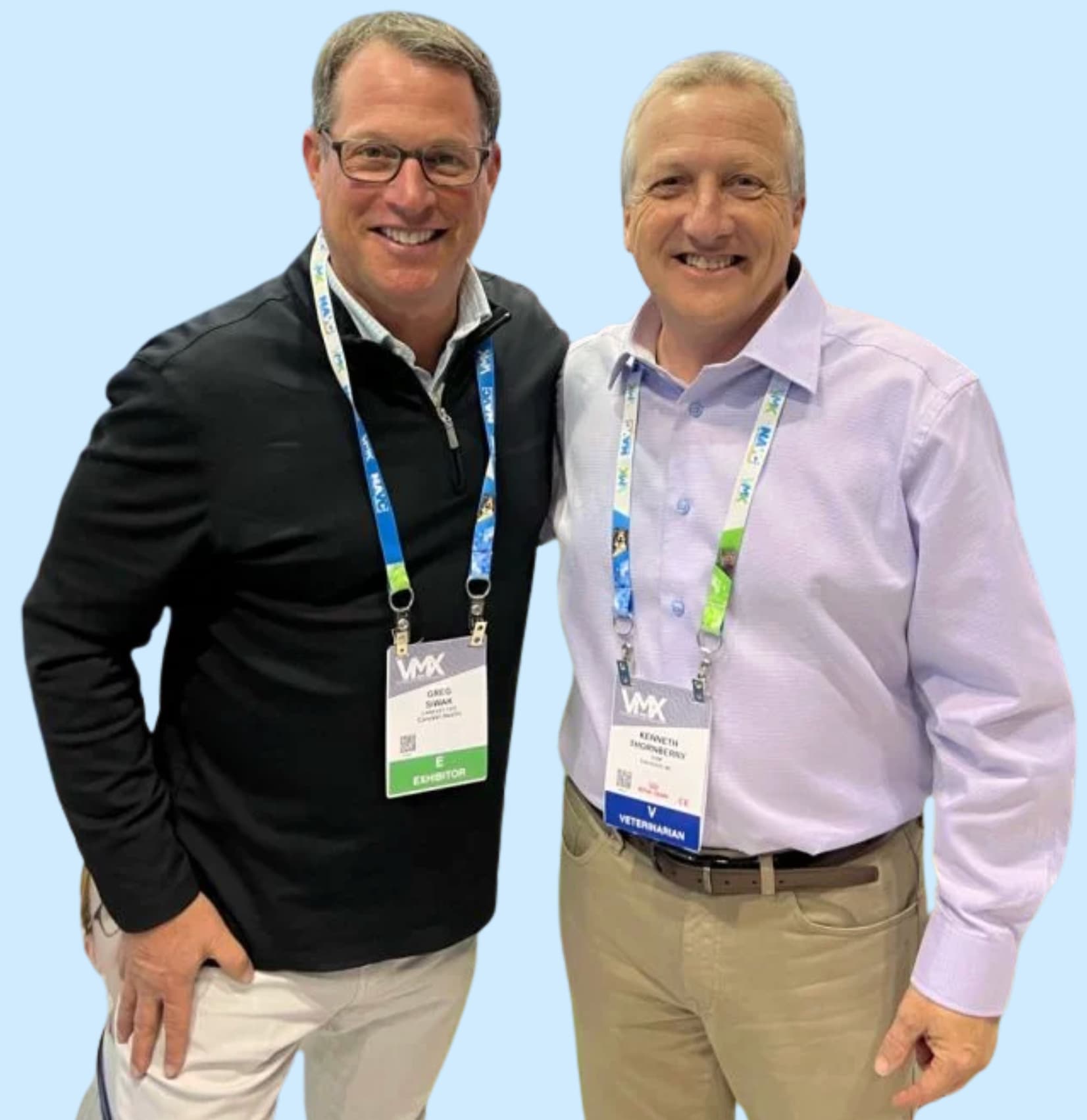 CareVet founders Greg Siwak and Dr. Kent Thornberry