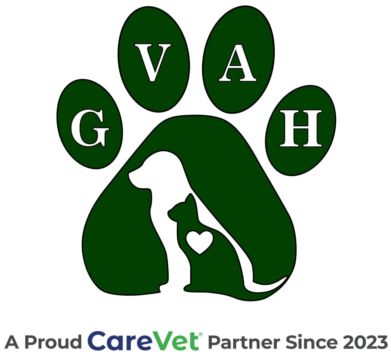 Green Valley Animal Hospital logo