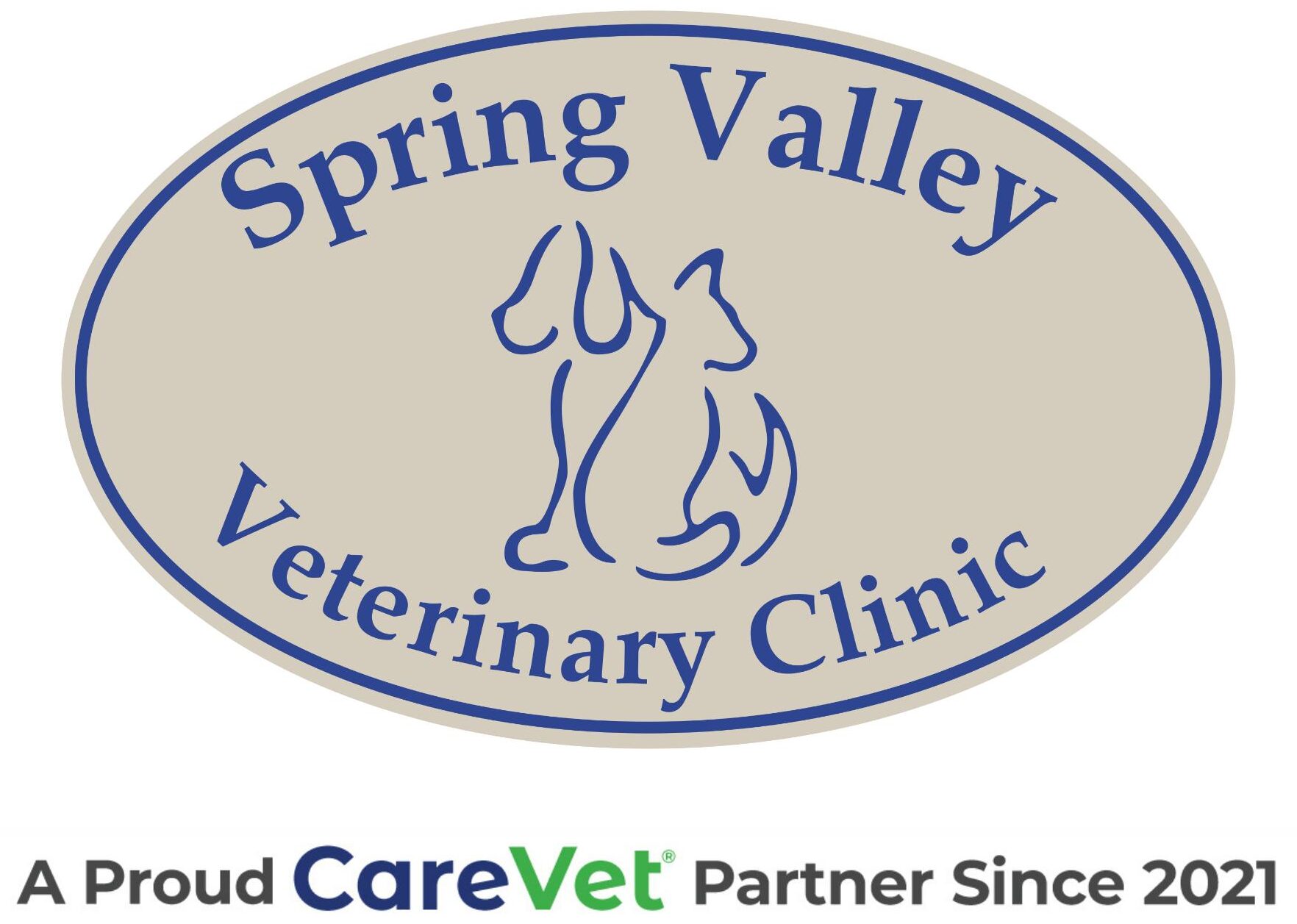 Spring Valley Veterinary Clinic logo